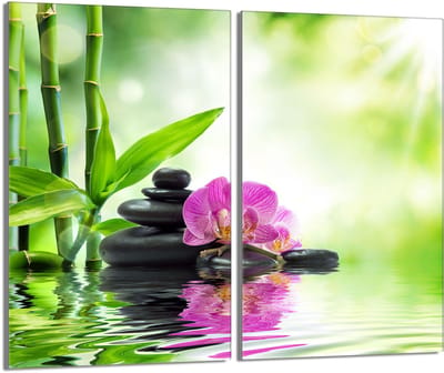 TMK ArtDeko - Orchidea Serie - Glazen Beschermplaat - 2x30x52 cm - Schokbestendig