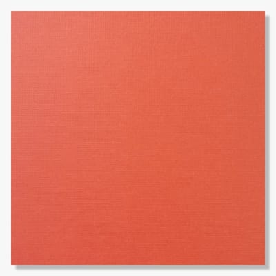 20 Linnen kaarten papier - Scrapbook papier - Oranje - Cardstock - 30,5 x 30,5cm - 240 grams - karton