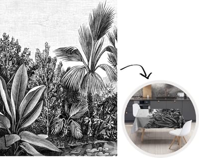 Tafelkleed - Tafellaken - 180x240 cm - Planten - Natuur - Design - Illustratie - Ernst Haeckel - Binnen en Buiten