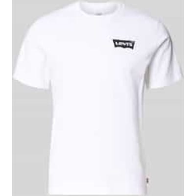 T-shirt Levis 22491-1693 graphic crewneck tee-WHITE