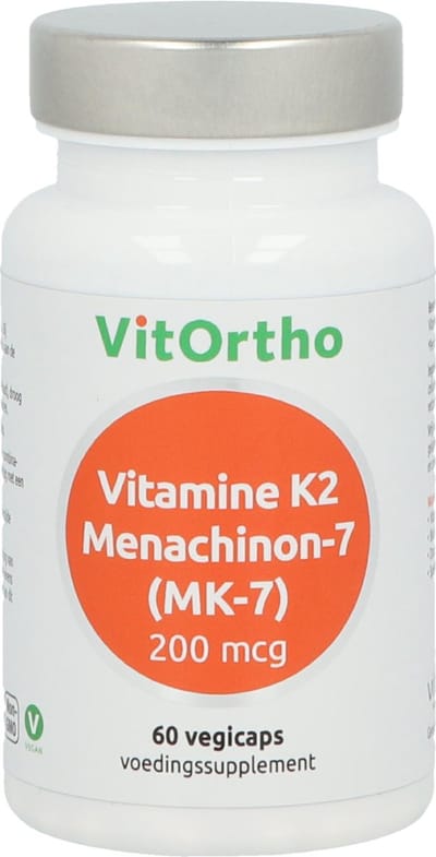 Vitortho Vitamine K2 Menachinon 7 - 60 vegacapsules