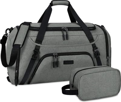 Ruime Sporttas met Schoenenvak en Natte Zak voor Heren en Dames - 55 Liter - Ideaal voor Weekend, Sport en Gym