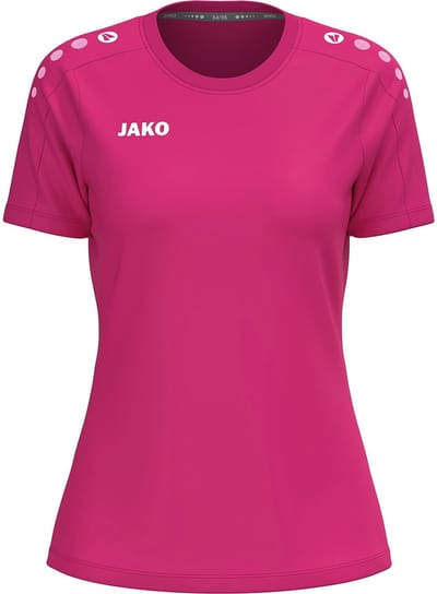 JAKO T-shirt One Cotton damesmaten deep pink 6101d-170