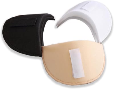 3 paar schoudervullingen voor dameskleding, zonder naaien, antislip, uitneembaar, herbruikbaar, van zacht schuimrubber, geschikt voor herenpakken, naaiaccessoires