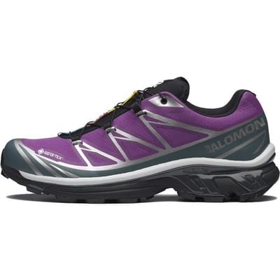 SALOMON XT 6 Chaussures de Trail Running Unisexe Violet Argent 36 gray