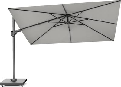 Platinum Zweefparasol Challenger T2  Premium Manhattan 260 x 350 cm