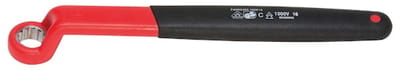 Wurth - VDE-ringsleutel, doorgezet, EN 60900 - Metrische VDE-ringsleutel x 1 st