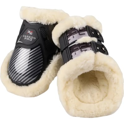 Wool paardenscheenbeschermers Premier Equine Carbon Pro Techno