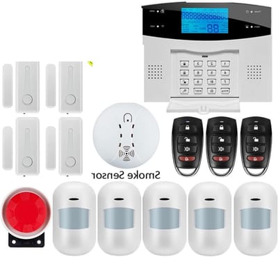 Draadloos Huisalarm - Slim Beveiligingssysteem - Veiligheid Thuis - WIFI GSM PSTN - 99 Zones - Zwart