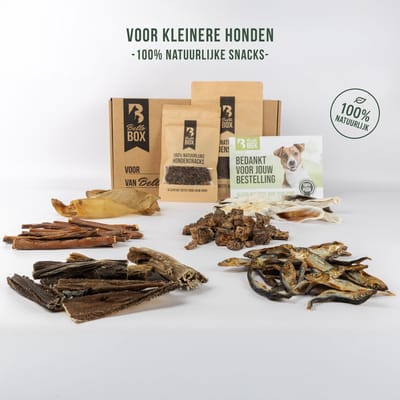 Hondensnacks Box Kleine Honden 3 tot 10 kg | Bellobox