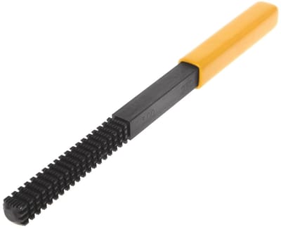 Allecto - TKSE Draadherstel File voor Externe Draad 0.75-3.0mm - Zwart Geoxideerd Staal