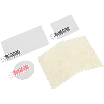 Beschermfolie voor camera voor Action 5 Pro 9H Hardheid Gehard Glas Voor Achter Display Scherm en white
