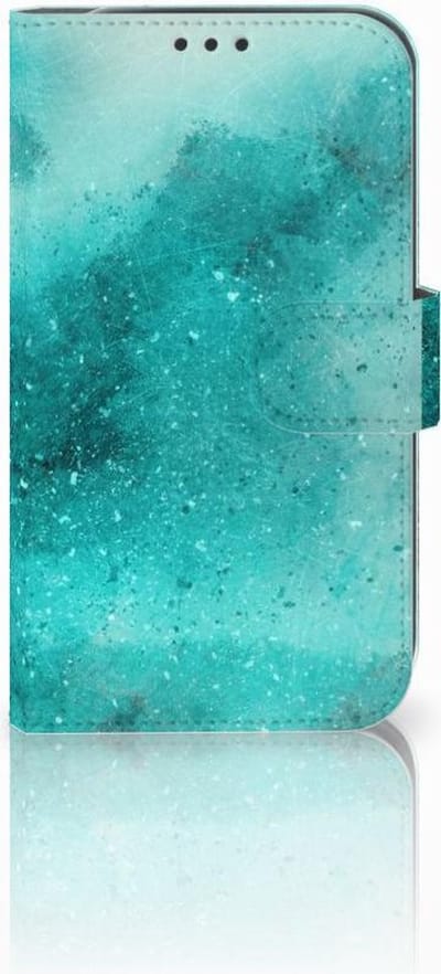 Boekhoesje voor Hoesje Samsung Galaxy Xcover 4 | Xcover 4s Painting Blue