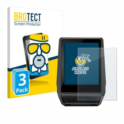 BROTECT - Screenprotector voor Bosch Nyon 2021 / 2020 - Folie Beschermfolie Beschermglas matte 3 Stuks