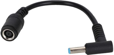 Dailygoody - AC-netsnoer - Laptop Adapter - Plug en Play - Zwart - Converter - 7,4 x 5,0 mm naar 4,5 x 3,0 mm - Geschikt voor HP Ultrabook - Compact f