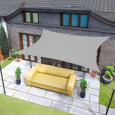Waterdicht Vierkant Schaduwzeil 2x2 voor Terras en Tuin
