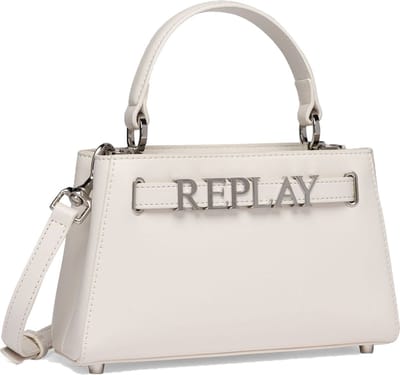 REPLAY Schoudertas Handtas Crossbody Bag Dirty White Crème