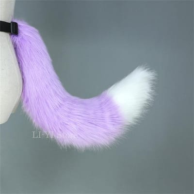 11 Kleuren Dierenstaarten Pluche Kat Vos Hond Staart Anime Cosplay Kostuum Props Comic-Con Cos Feest Vlezige Staart Met Verstelbare Riem Tail