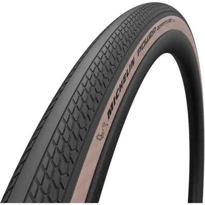Michelin Buitenband 28” – Power Gravel – TLR (Tubeless Ready) – Vouwband – ETRTO-maat: 35-622 – Zwart/Bruin