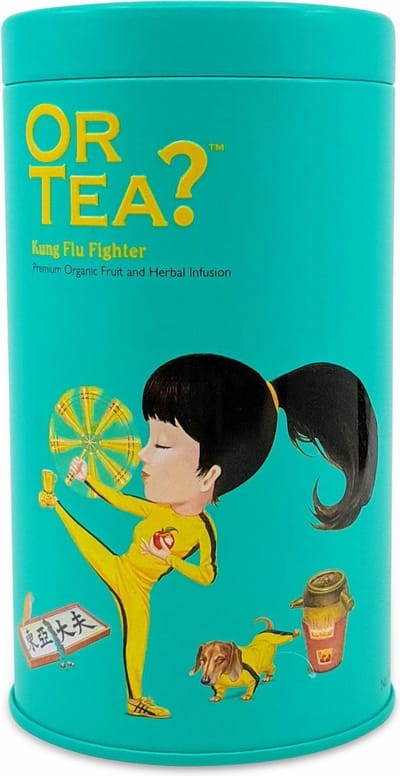 Or Tea Kung Flu Fighter - biologische losse thee met appel, gember en sinaasappel - 100 gram