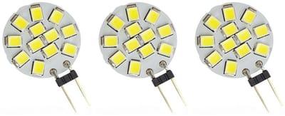 Spectrum LED Insteeklampje G4 1.2W - 12V - 160 Lumen - 6000K Koud wit - Helder daglicht - Energiezuinig - 3 stuks