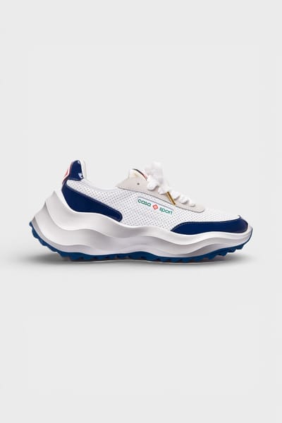 Casablanca Atlantis Heren Sneaker Wit/Navy
