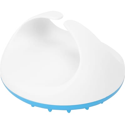 Bad Douche Beauty Borstel Zachte Siliconen Meridiaan Massage Haar Hoofdhuid Borstel voor Arm Taille Been Blauw blauw