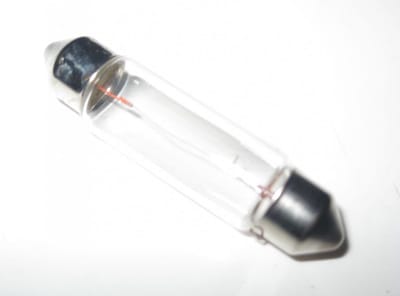Gloeilamp Auto - Interieurverlichting Lamp - Voertuig Verlichting - 12 Volt 10 Watt - Lichtgewicht