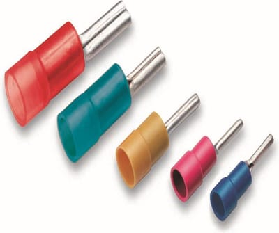 Cimco geïsoleerde penkabelschoen vertind 10mm² rood per 100 stuks (180227)