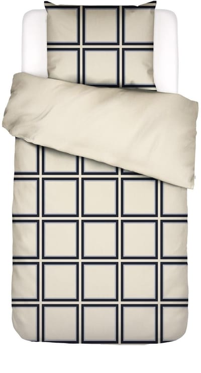 Essenza Luca Dekbedovertrek Vanille - Eenpersoons – 140x200/220 cm