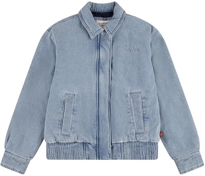 Levi´s ® Kids Retro Denim Trucker Jas Blauw 10 Years Meisje