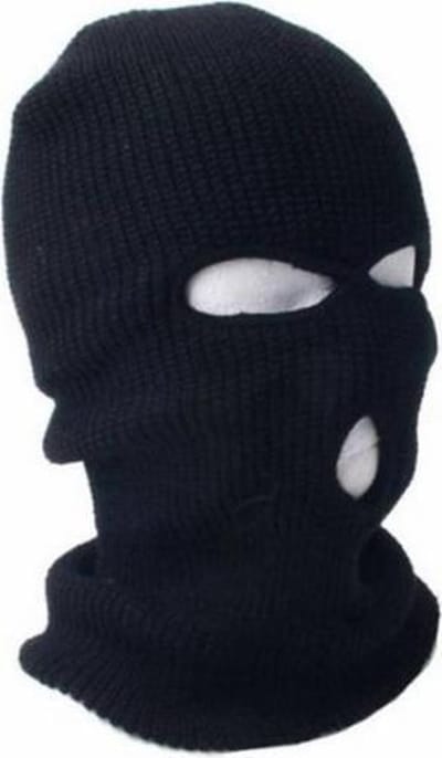 Balaclava - Bivakmuts - Volwassenen - Unisex - One size - Black - Zwart - Driegaats