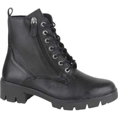 Ti Comos 2520012-000 dames veterboots gekleed maat 38 zwart