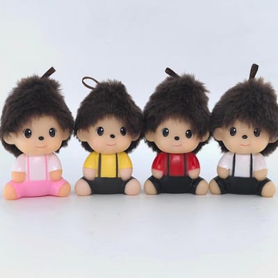 Mini Monchhichi Figuurtjes Schattige Monchchi Bureau Ornamenten Zittende Monkiki Dashboard Decoratie Figuurtje Figuur Kindercadeaus
