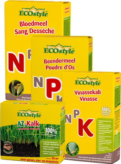 ECOstyle Meststoffen Bundel - Totaalpakket om Planten in de Border op Maat te Voeden
