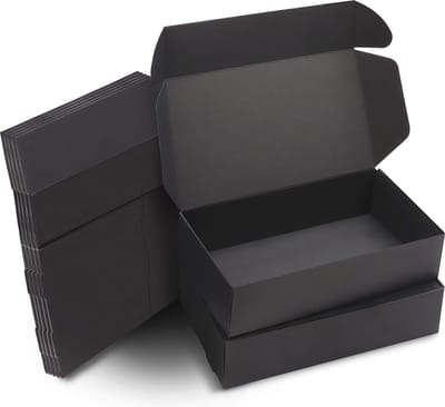 Zwarte Hobby Kado Dozen (20 Pak) - Perfecte Presentatie Geschenken voor Feestjes, Verjaardagen, Huwelijken en Vakanties