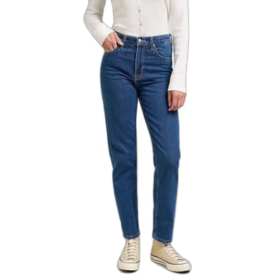Lee Carol Regular Fit Spijkerbroek Blauw 27 / 33 Vrouw