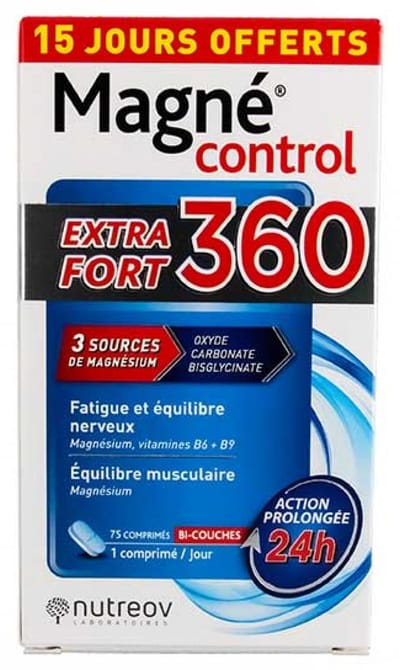 Nutreov Magné Control Extra Fort 360 75 tabletten