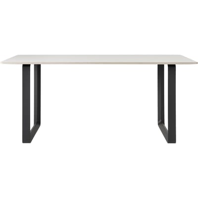 Muuto - 70/70 tafel - wit - zwart - XL