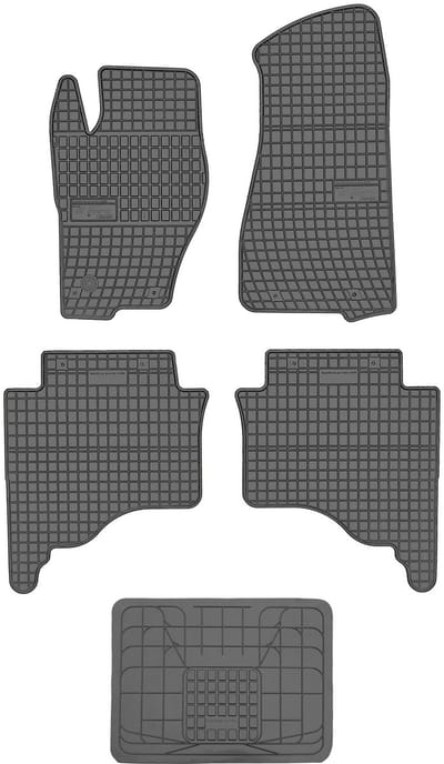Frogum El Toro Serie - Rubber Automatten - 2004-2010 - Jeep Grand Cherokee III - Zwart
