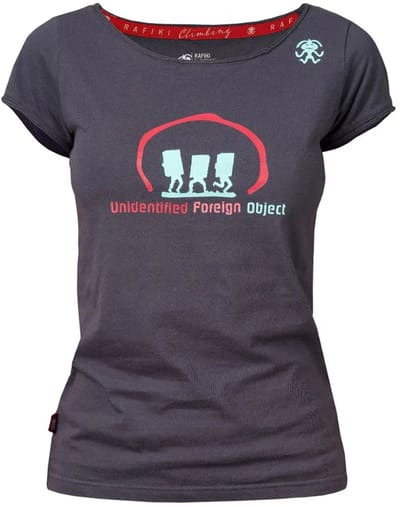 Rafiki Jay T-shirt Met Korte Mouwen Grijs 32 Vrouw