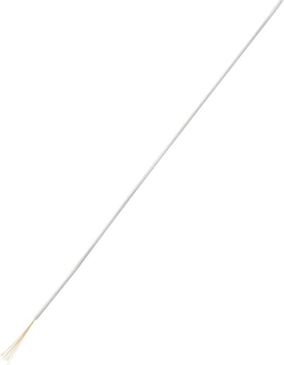 TRU COMPONENTS 1567797 Draad LiFY 1 x 0.25 mm² Wit 25 m