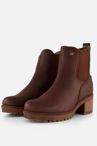 Panama Jack Pia B19 Chelsea boots bruin Nubuck - Dames - Maat 38