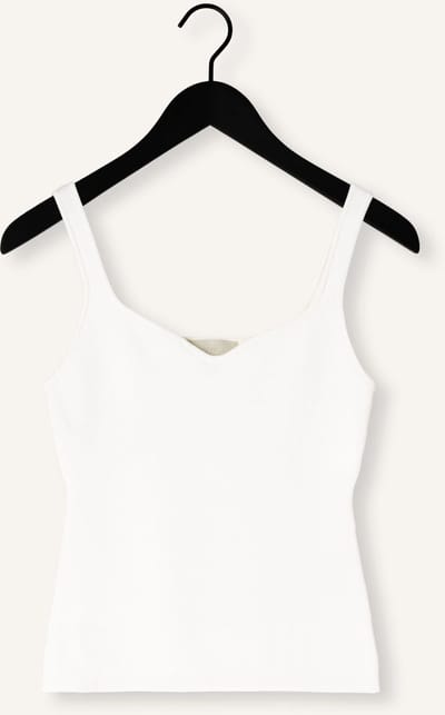 Notre-V Nv-hermien Tops & T-shirts Dames - Shirt - Creme - Maat XL