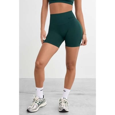 FAMME High Waist Sculpt Shorts Black S