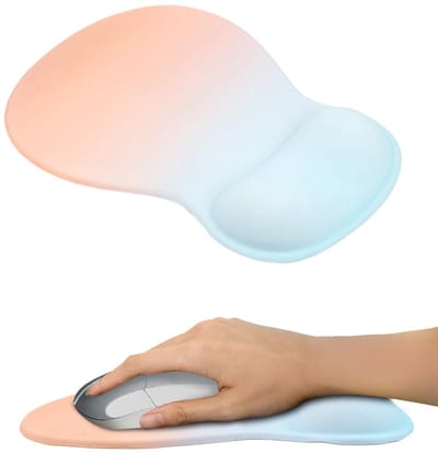 Unyqoos® Ergonomisch muismat met gelkussen en antislip basis voor comfort
