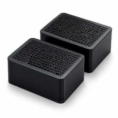 Nuvona Actief koolstoffilter geschikt voor Geberit DuoFresh - 2 STUKS - Geschikt voor DuoFix - WC Filter - Zoals Type 3 - Verwijderd nare geurtjes - Gemakkelijke montage
