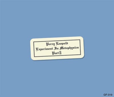 Perry Leopold - Experiment In Metaphysics Part II (CD)