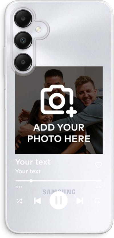 Gepersonaliseerd - Case Company® - Hoesje geschikt voor Samsung Galaxy A05s hoesje - Music Player - Soft Cover Telefoonhoesje - Bescherming aan alle Kanten en Schermrand