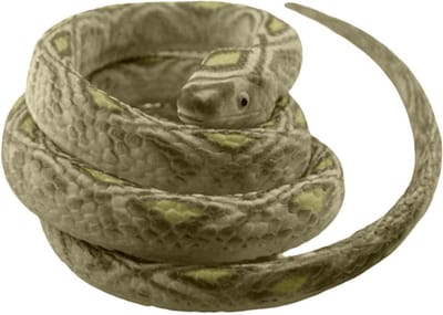 Rubberen Speelgoed Slang - Nep Reptiel - Grappen Uithalen - Realistische Textuur - 70 cm - Meerdere Kleuren